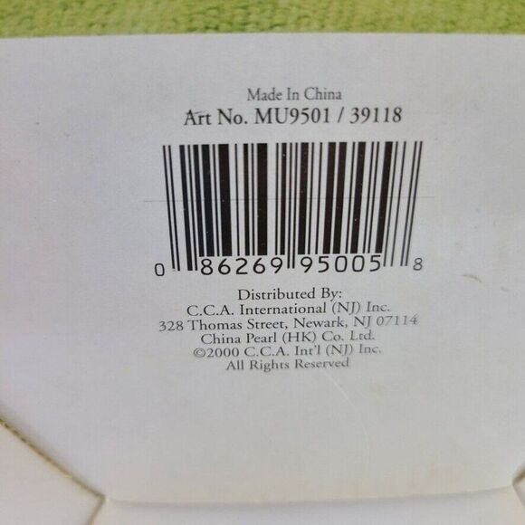 Vintage Thomson Pottery Snowman Coffee Mugs Set 4 Winter - Picture 7 of 7